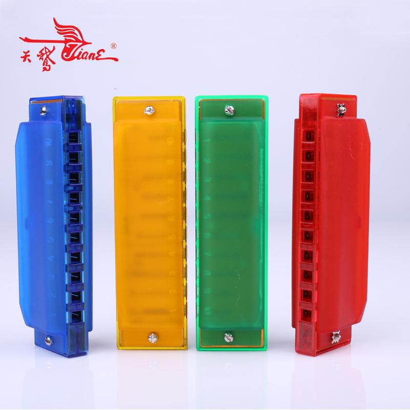 Swan 10-Hole Diatonic C Key Student Beginner Harmonica Toy