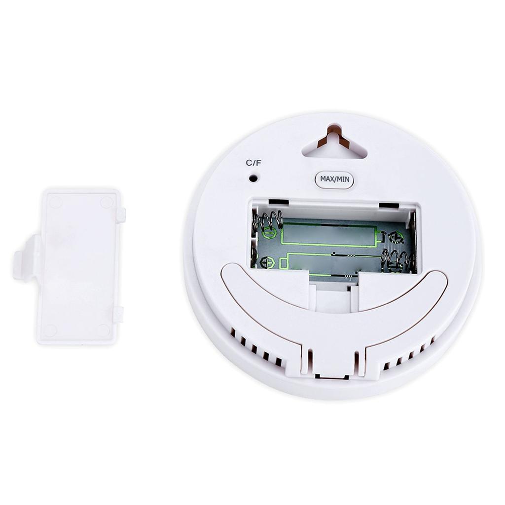 Draadloze Thermometer LCD Display Binnen Buiten Sensor Temperatuursensor Binnen Buiten Wit