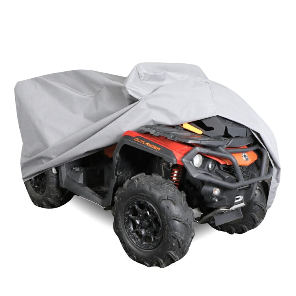 Pokrowiec na quad xl 225-250cm plandeka ochrona uv classic szary