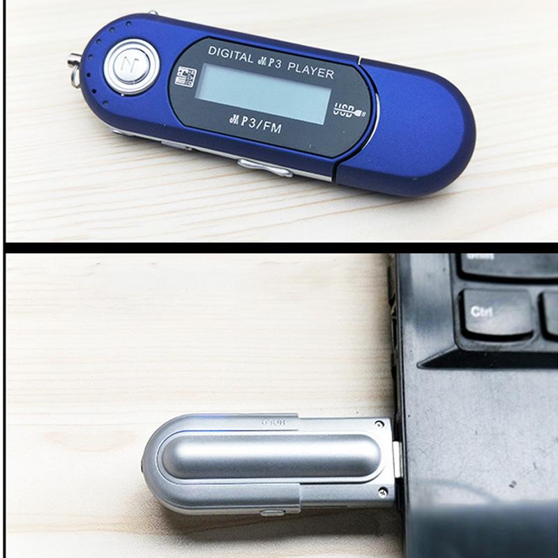 2 in 1 Mini MP3 Player Support LCD Music Player 32G TF Card USB 2 0 Small Flash Drive Lightweight LCD Music Player