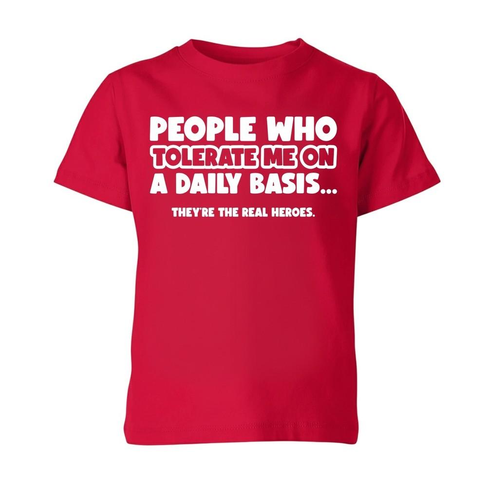 People Who Tolerate Me Sarcastic Unisex TShirt Offensive Funny Rude Joke Gift S
