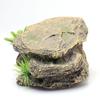 Akwarium Ukrywanie jaskini Gad Wspinaczka Rock Terrarium Kamień Fish Tank Decor