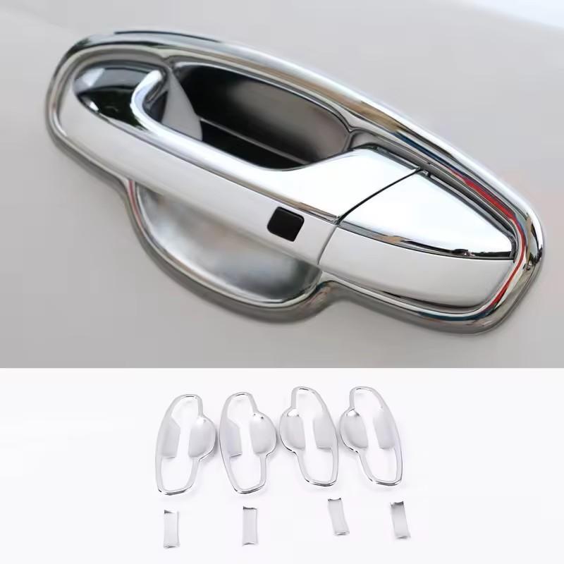 For Kia Sportage 4 QL KX5 2016 2017 2018   ABS Chrome Car Door Handle Cover Trim Bowl Frame Sticker Styling Accessories