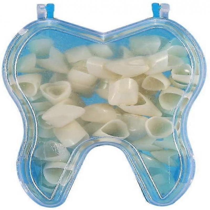 50pcs teeth crown, 2types temporary resistable crown of teeth with different sizes oral care anterior crown(front teeth)