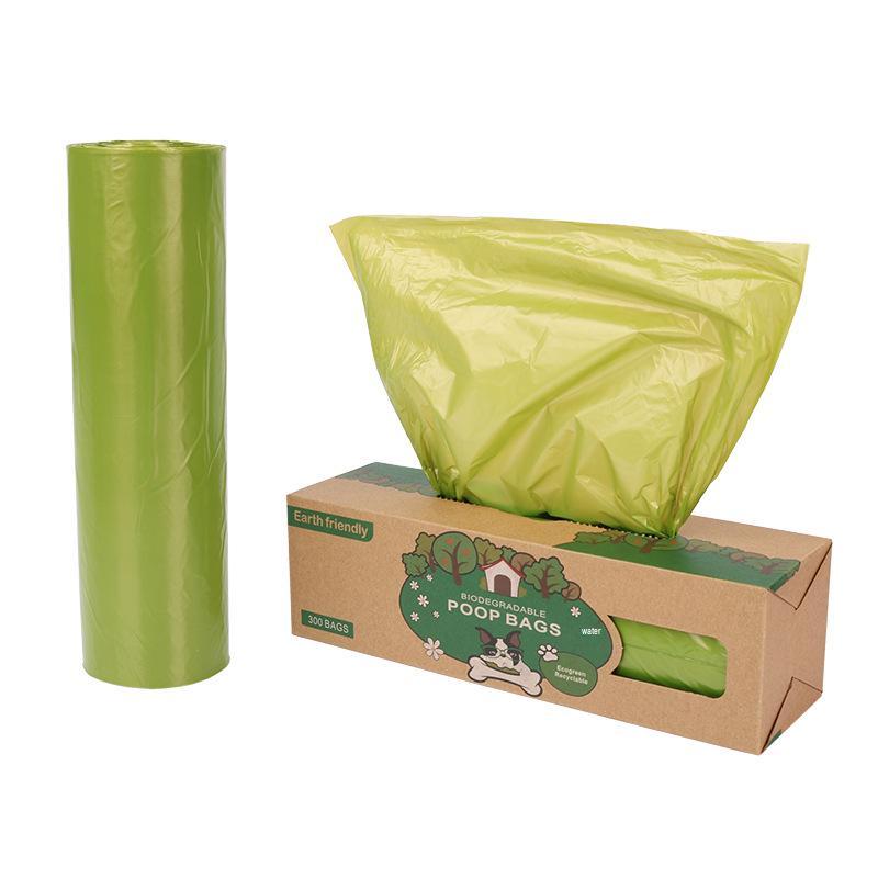 Biodegradable Pet Waste Bags - 300 Pcs/large Roll, Suitable for Dog Poop and Cat Litter.