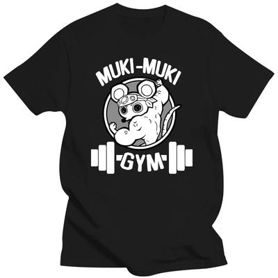 Anime Demon Slayer Uzui Tengen Print T-shirts Funny Ninja Mice Muki Muki Gym T Shirt Muscular Mouse Overd T-shirt Unisex#Color