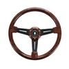 Nardi 14 Inch Wood Grain Racing Steering Wheel 350mm ND Retro Deep Corn Drifting Sport Steering Wheels with Logo Universal
