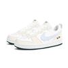 Nike Court Borough Maris Sal Cheese Synthetic Leather, Leather Slip Resistant Abrasion Resistant Low top BQ5448-017(Team1848--SBOX)