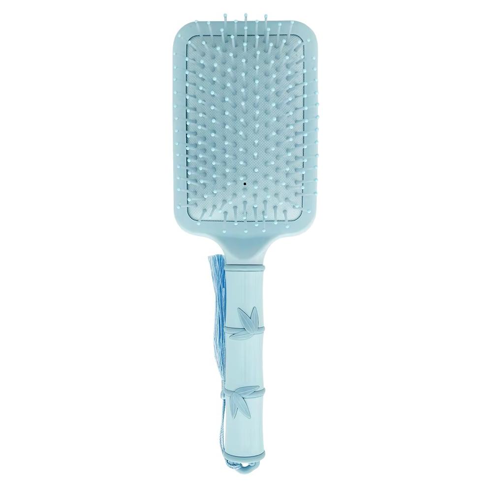 Ergonomic Handle Smooth Detangling brush Oval Paddle Cushion Brush for All Hair Types