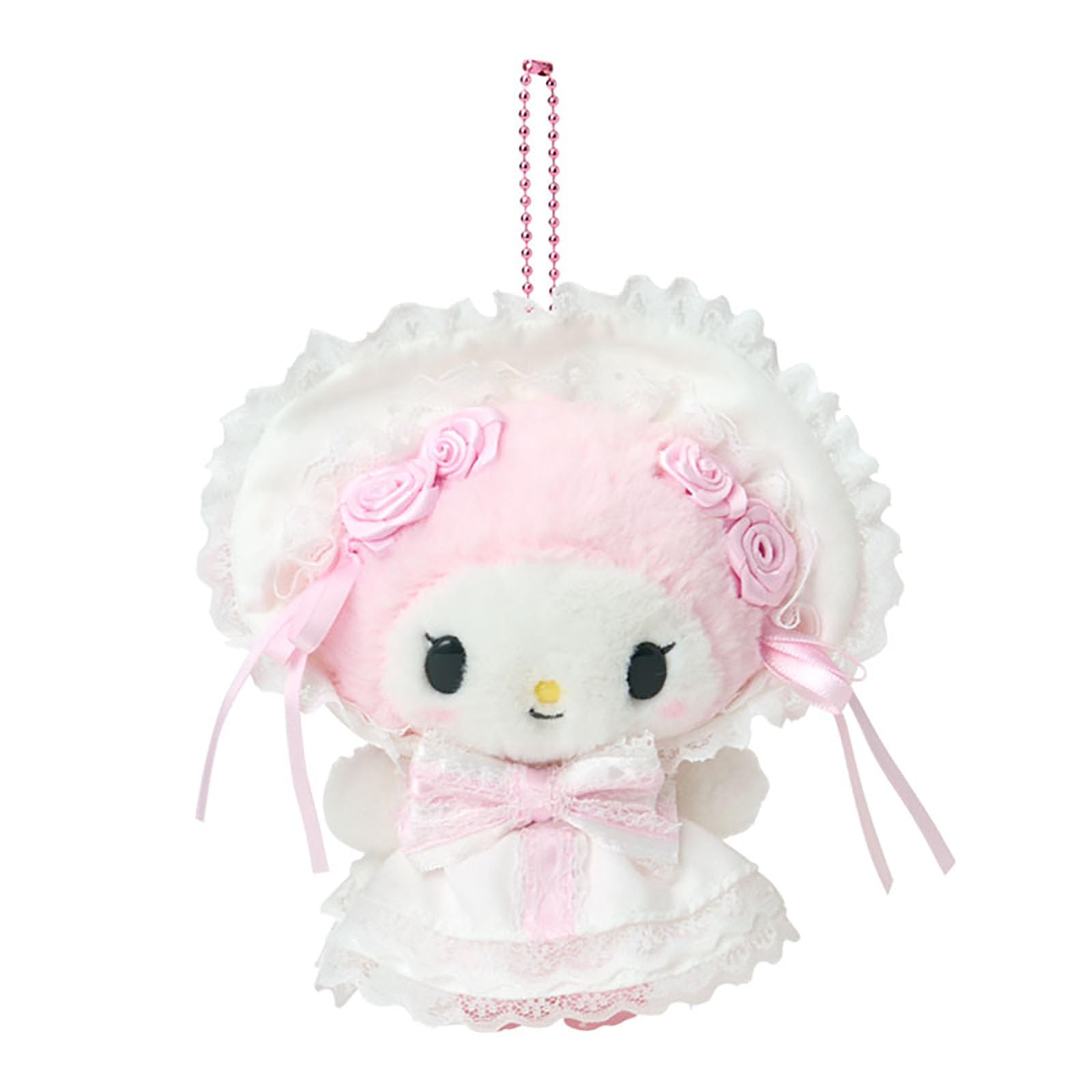 

Держатель талисмана Sanrio My Ages 6 и 010014 (Белая оборка) Мелодия, Вверх,