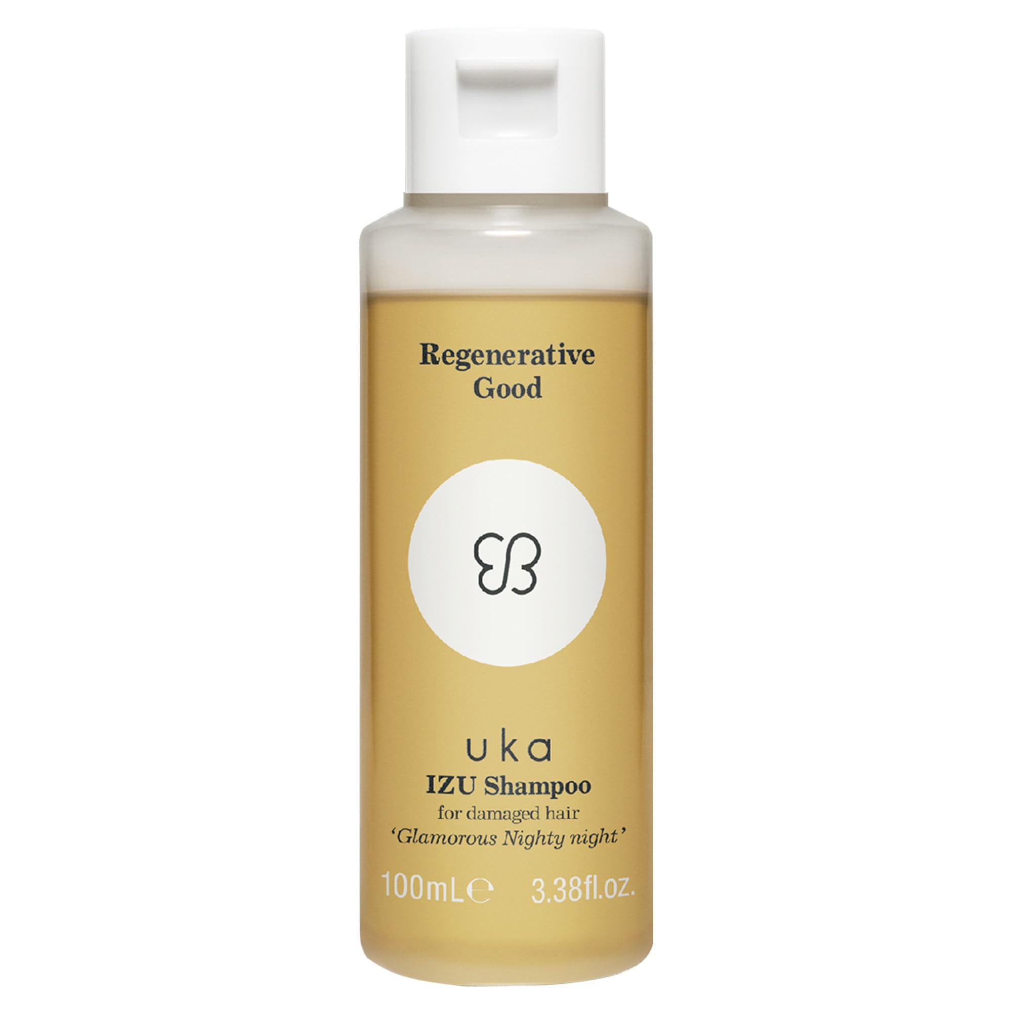 

[Official] uka IZU Shampoo for Damaged Hair Glamorous Nighty Night 100mL Bottle / Hair Care for Damaged Hair, Plant-Based
