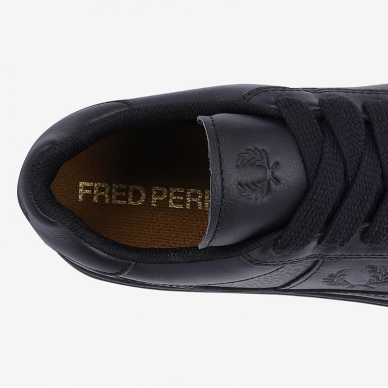 Fred Perry Men S SneakerS B440 Textured Leather Sfpm2417329 U73