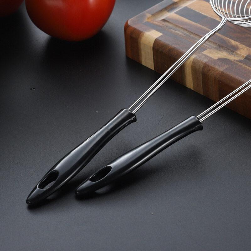 Stainless Steel Large Colander Kitchen Cooking Skimmer Ladle Pasta Food Strainer Spoon Kitchen Tools