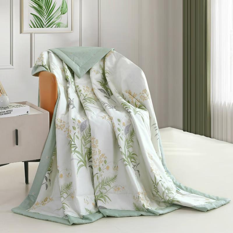 Pochme All-Cotton Printed Summer Quilt
