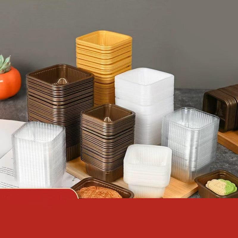 Disposable Square Plastic Meal Trays