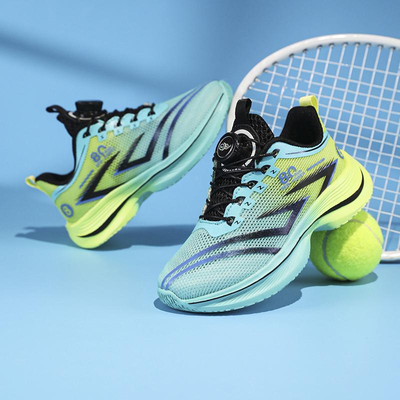 New summer children's running shoes lightweight sports shoes breathable hollow mesh primary school physical education boys and girls