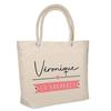 Beach Bag - PLANETEE - Véronique On Holiday - Cotton - Printed In France - Large Capacity