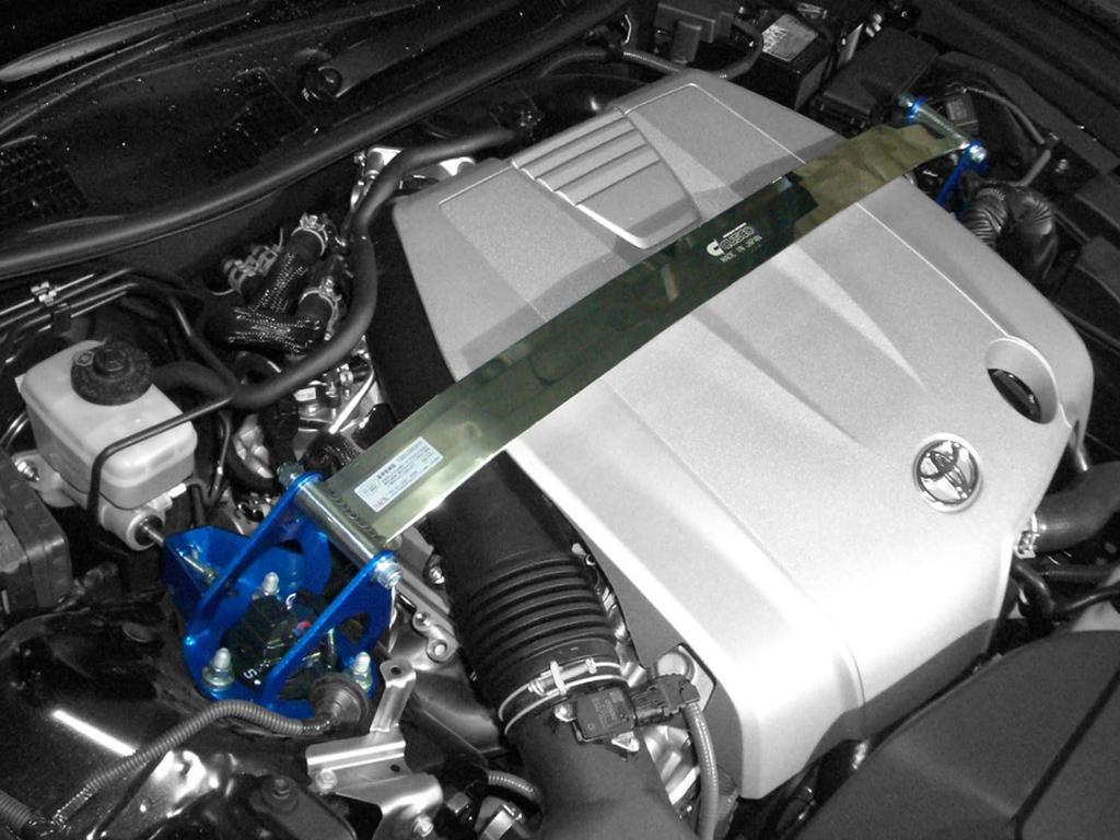 CUSCO Strut Bar Oval Shaft OS with for Toyota Crown Athlete 2WD GRS210 GRS214 927 540 AM [Type BCS] (Front) 2.5L / 3.5L