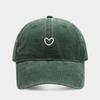 Retro Embroidery Love Baseball Hat Thin Sun Hat Casual Shade Hat  Outdoor