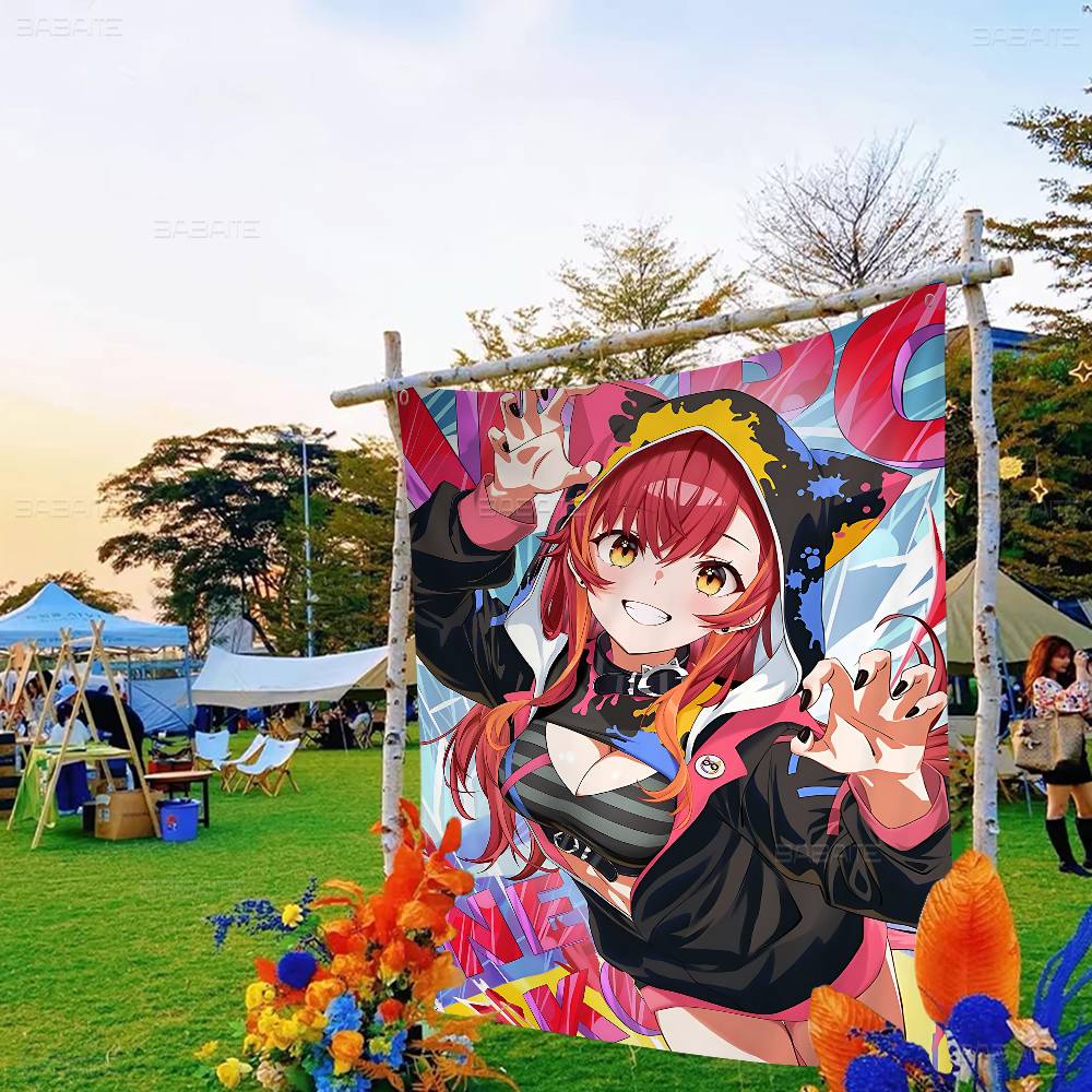 Popular Virtual Singer Kasane Teto Anime Large Size Shop Art Promotion Advertising Booth Flag Hanging Banners