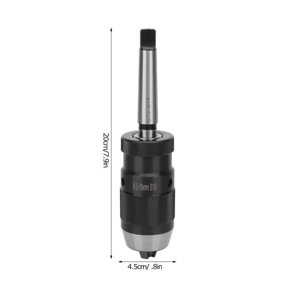 Strong Grip Morse Taper Chuck Morse Taper MT2 Keyless Drill Chuck  Machine Tool Use