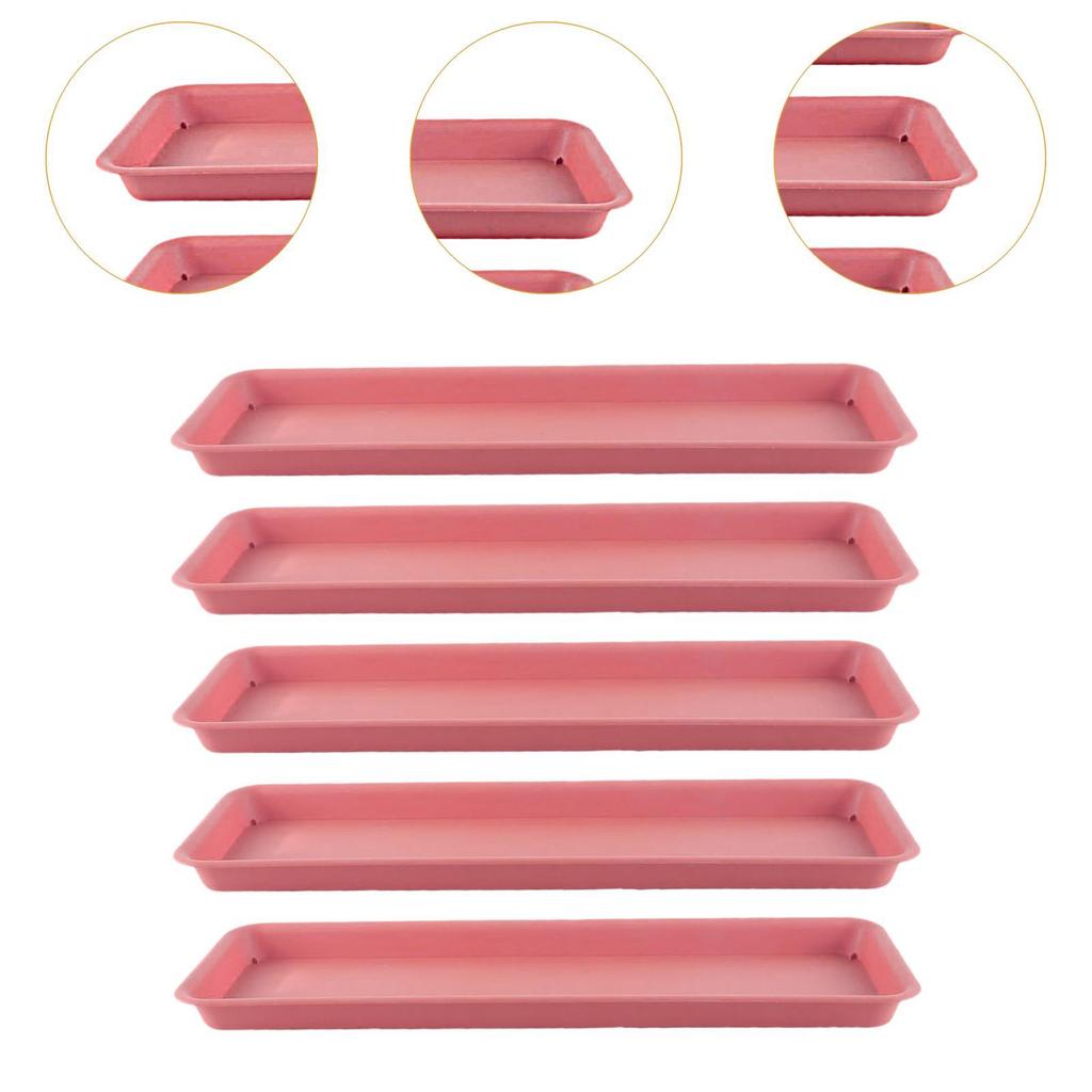 5Pcs Plant Trays, Plant Saucers, Flower Pot Saucers, Flower Pot Drainage Trays for Indoors, Outdoor
