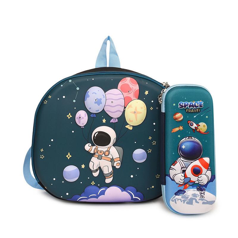 Stylish And Durable Eva Cartoon Astronaut Kids Backpack For Preschool Boys And Girls