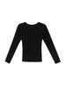 Cashmere Silk Thermal Underwear with Chest Pads, Women's Autumn and Winter Slim-fitting, Hot and Thin Long Johns, Long Johns Inside and Outside