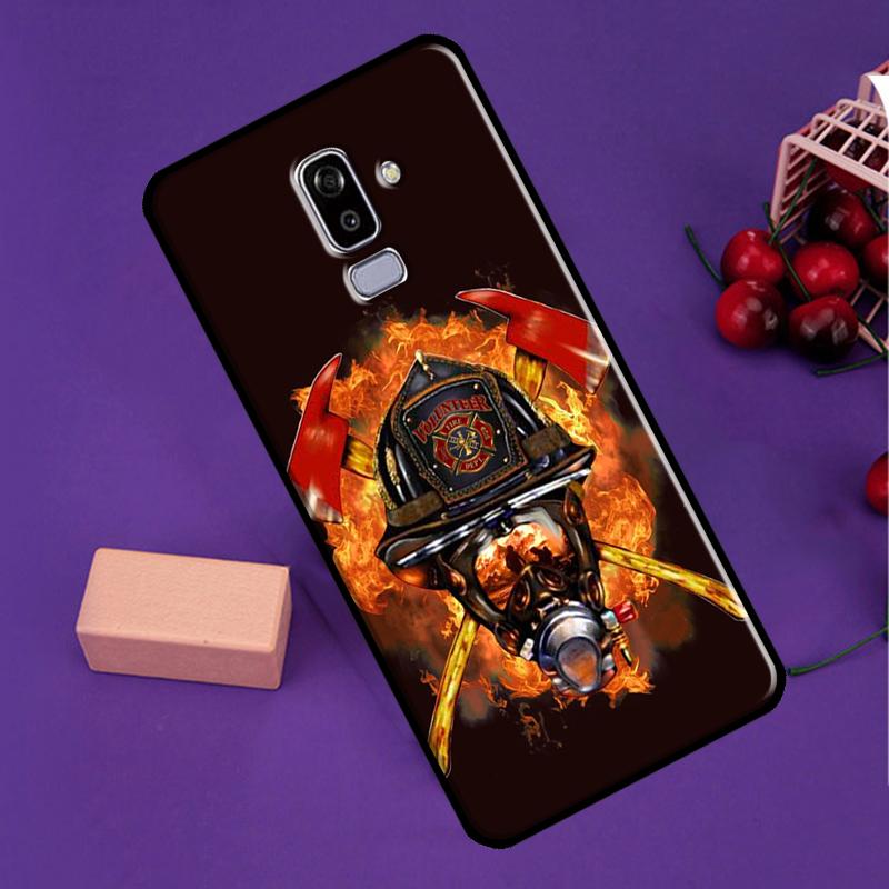 Firefighter Fire Fireman For Samsung Galaxy M06 M31 M11 M13 M53 M12 M32 M52 M35 M55 M15 M14 M34 M54 M16 M36 M56 Case