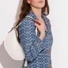 New COACH Luna Cow Leather Handbag Shoulder Bag Women's Chalk White CC439-B4HA