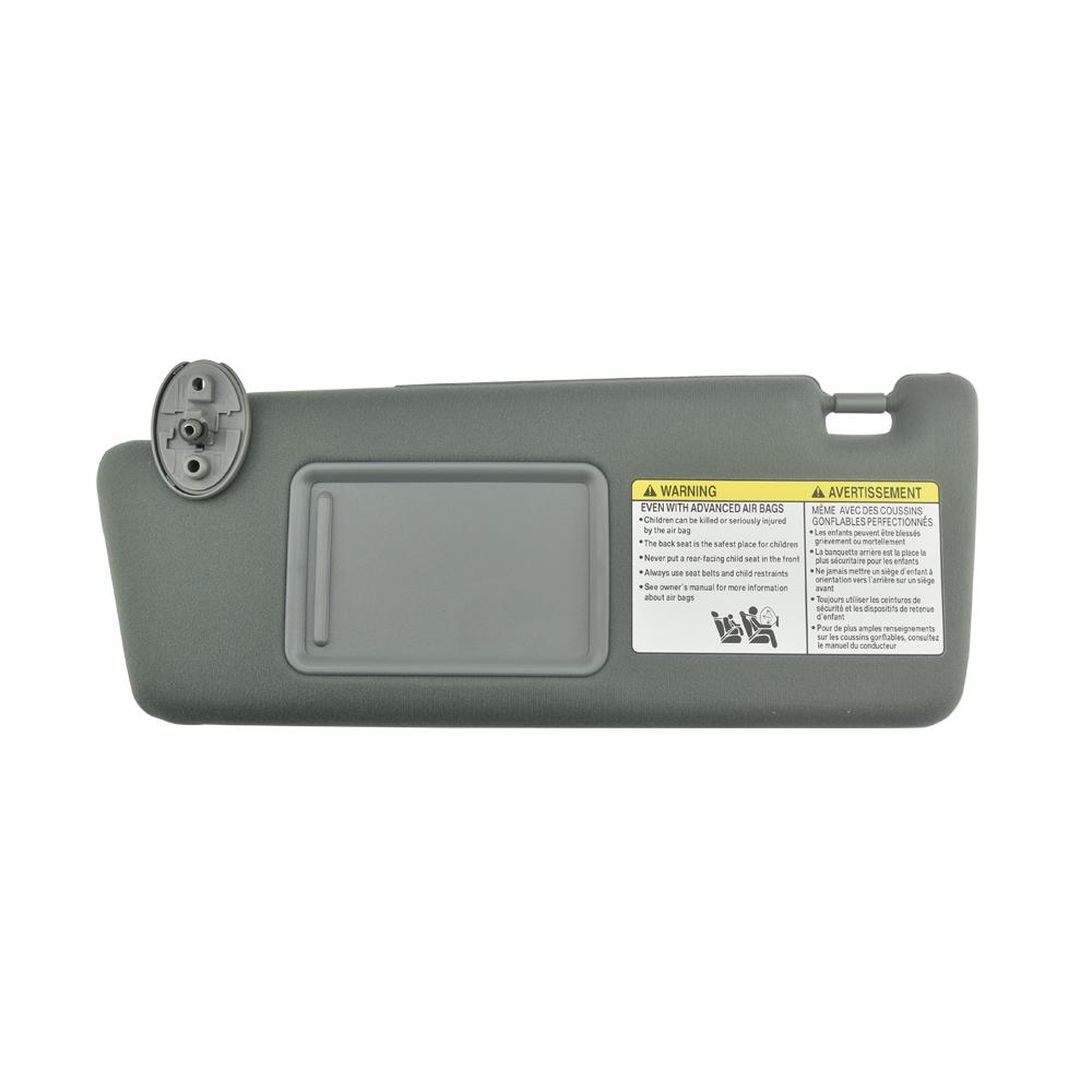 Grey Beige Sun Shade For Toyota Tacoma 2005-2012 Left Hand Driver Car Sun Visor With Mirror
