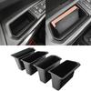 4PCS Maçaneta de Porta de Contêiner Caixa de Armazenamento Para VW Atlas e Cross Sport Porta Carro Organizador de Armazenamento Caixa Bandeja Interior Acessórios ABS