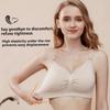 Pregnant Women's Front-opening Large-size Nursing Bra for Breastfeeding Gathered and Anti-sagging Large Cup Underwear
