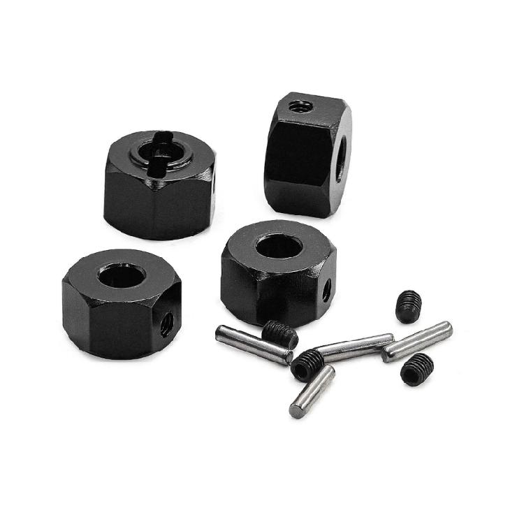 Aluminum 12mm  Couplers for Better Handling and Durability for Remote Control Cars Wheel Clamp