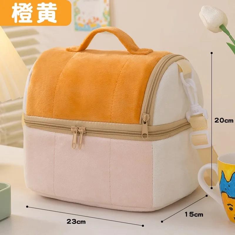 

Thermal Bag Lunch Box For Work Picnic Bag Car Bolsa Refrigerator Portable Cooler Food Backpack помаранчевий