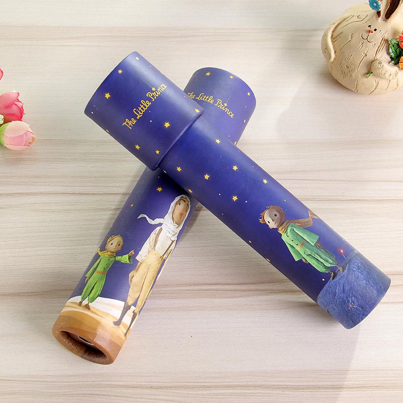 1pc Little Prince Kaleidoscope Toys Rotate Periscope Educational Toys for Children Magic Baby Sensory Toy Children's Day Gifts