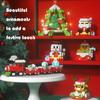 Christmas Block Toys Christmas Tree Elk Puzzle Santa Claus Gift Festive Christmas Block Set