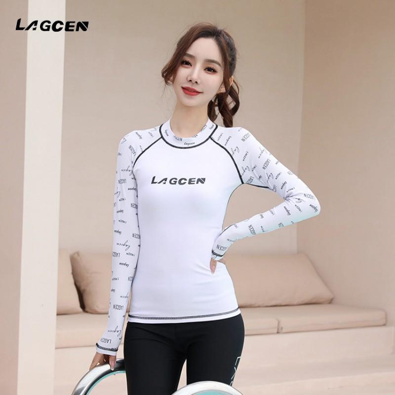 Womens UV Protection Rash Guard Set Surfing Snorkeling Swimming Pool Beach Sports Small