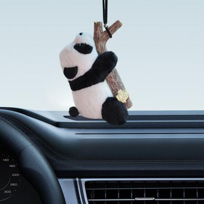 Závěsná ozdoba do auta, koala, želva, panda, objetí, pařez, přívěsek, zpětné zrcátko, větrací otvor, dekorace, roztomilé doplňky do interiéru auta