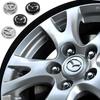 56mm Car Wheel Hub Caps Auto Emblem Tire Center Cover Badge Decor For Mazda Axela CX4 CX5 CX8 2 3 6 BM GJ CX-5 CX-3 CX3 CX9 CX7