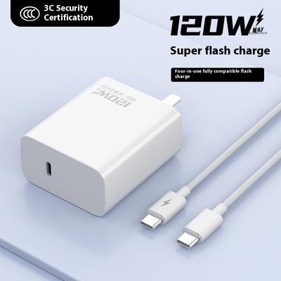 Handy-Doppel-Typec-Ladegerät 120W Super-Schnellladung