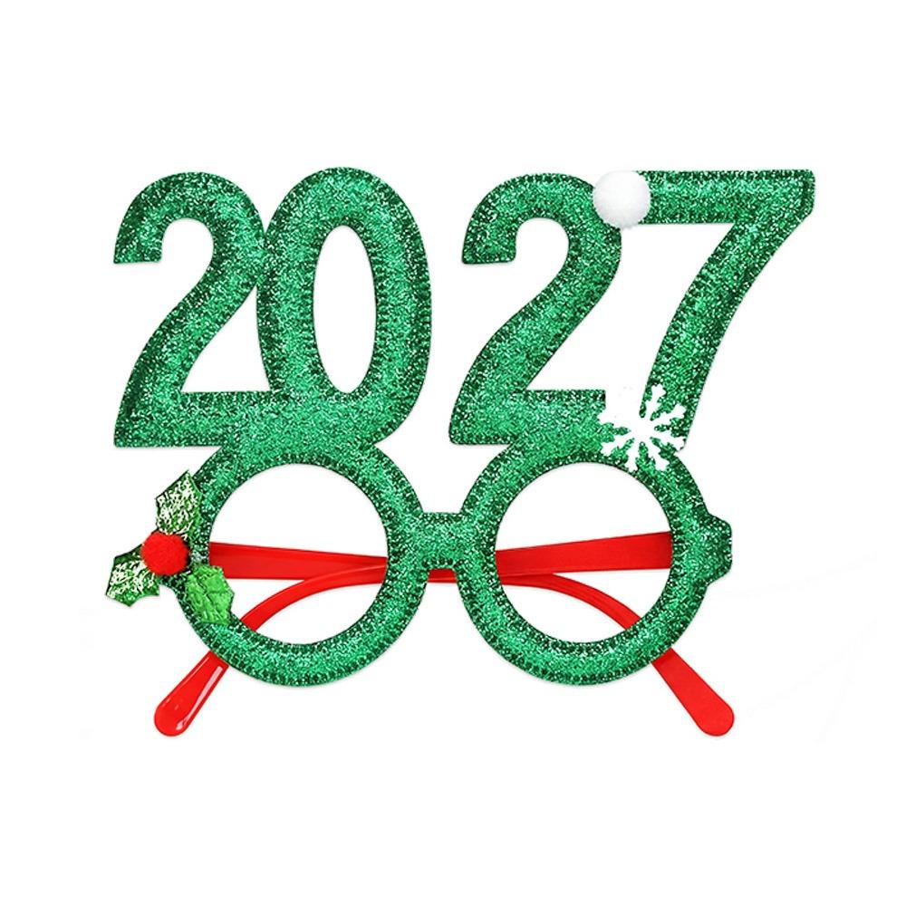 Cute 2027 Happy New Year Headband Sequin Star Strip Headwear Christmas Headpiece  Masquerade Party