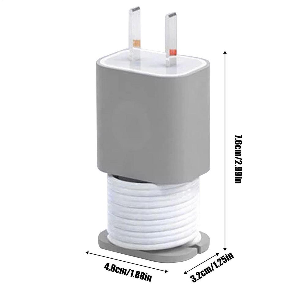 2 In 1 Silicone Charger Protector For 18W/20W Charger Silicone Protective Case Anti-Break Protection Cable Storage