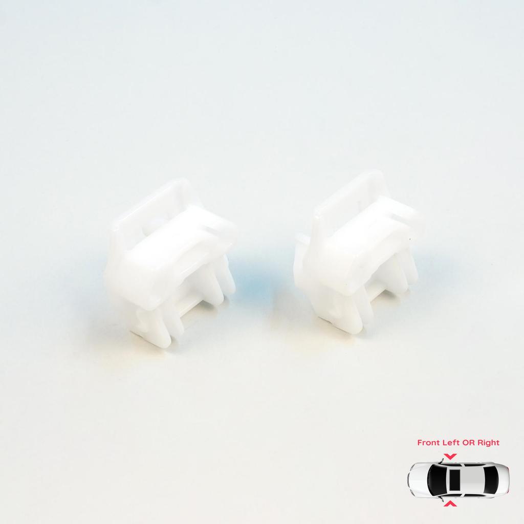 BWR38+BWR39 Window Regulator Repair Clips A+B Front Door for VW Golf Bora Jetta MK4 A4 1J Seat Ibiza MK3 6L Coupe Peugeot 607 1999-2010 1JM898461