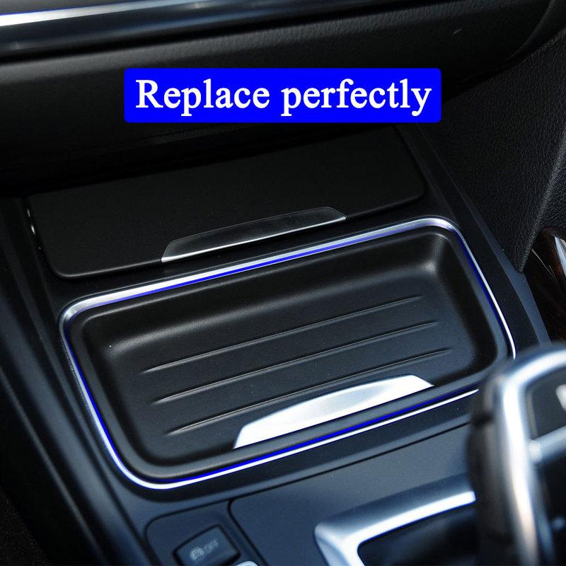 51169232068 Car Center Console Cup Holder Storage Tray Insert Cover Trim For BMW 3 4 Series F30 F31 F34 F35 F80 F32 F33 F36 F82