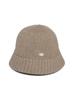 K2 Fixed Knit Hat_Beige Brown