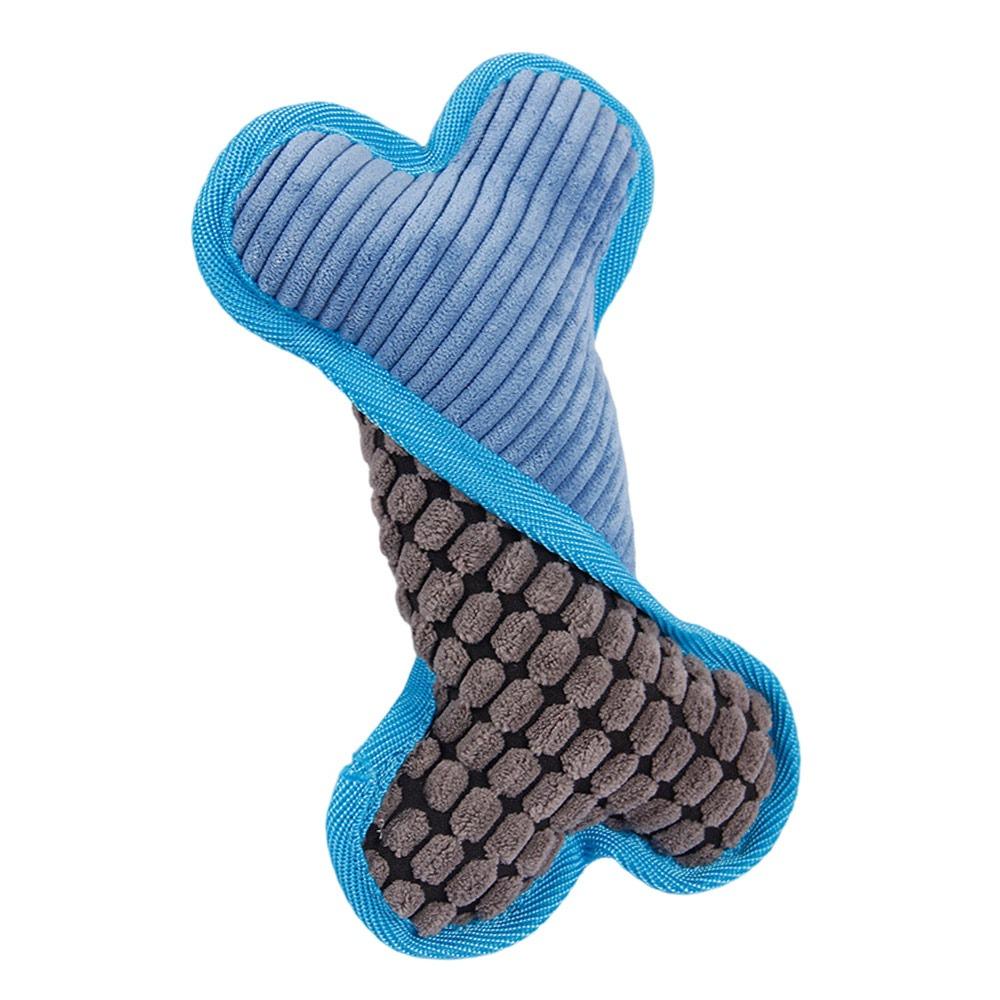 21.5cm Interactive Pet Companion Toy Tooth Cleaning Cats Toy Portable Plush Dogs Toy