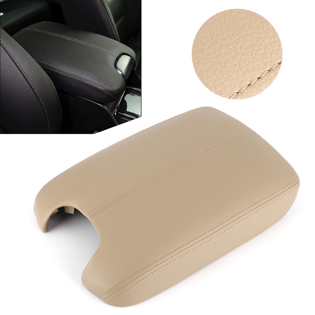 Center Console Lid Armrest Cover Trim Direct Replacement Fit for Honda Accord 2008 ? 2012Beige