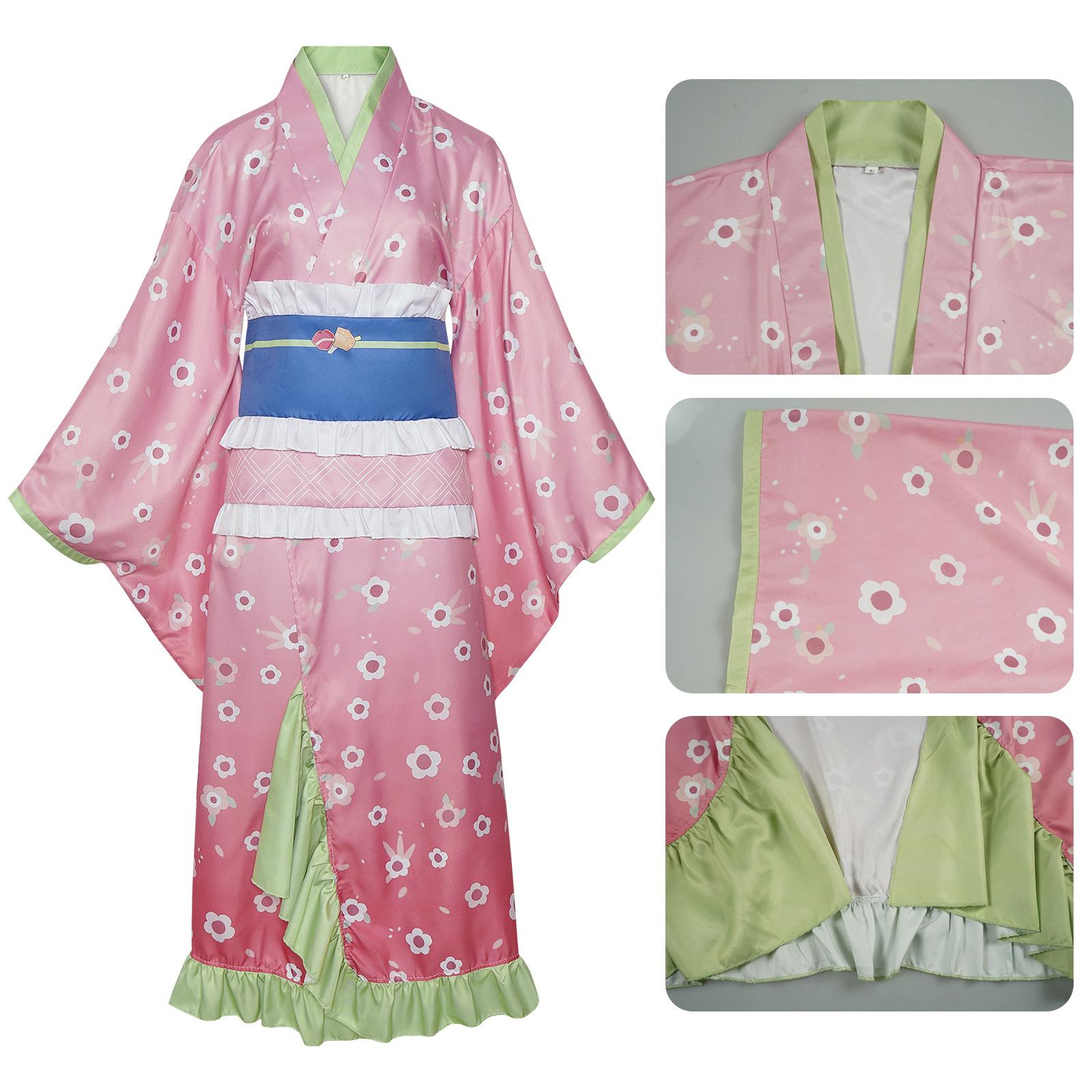 

Аниме Фильм Периферийный Ролевой Балльное Платье Костюм для Косплея Костюм XL розовый