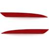 PIT66 Rear Bumper Reflector Set Compatible with 2013-2016 Ford Fusion Driver and Passenger Side DS7Z13A565A FO1185103 DS7Z13A565B FO1184103